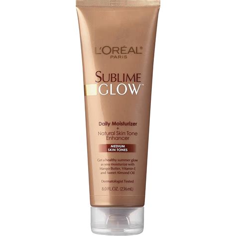 l'oreal sublime glow self tanner.